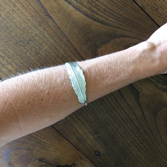 NEW Silver Leaf Chain Bracelet - Picture 3 of 8